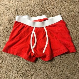 Mossimo Red Boxer Briefs Small Trunks